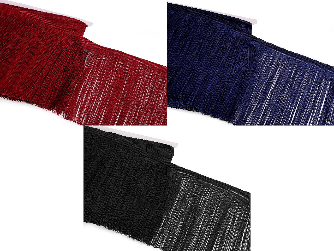 Strapce lesklé šírka 18 cm