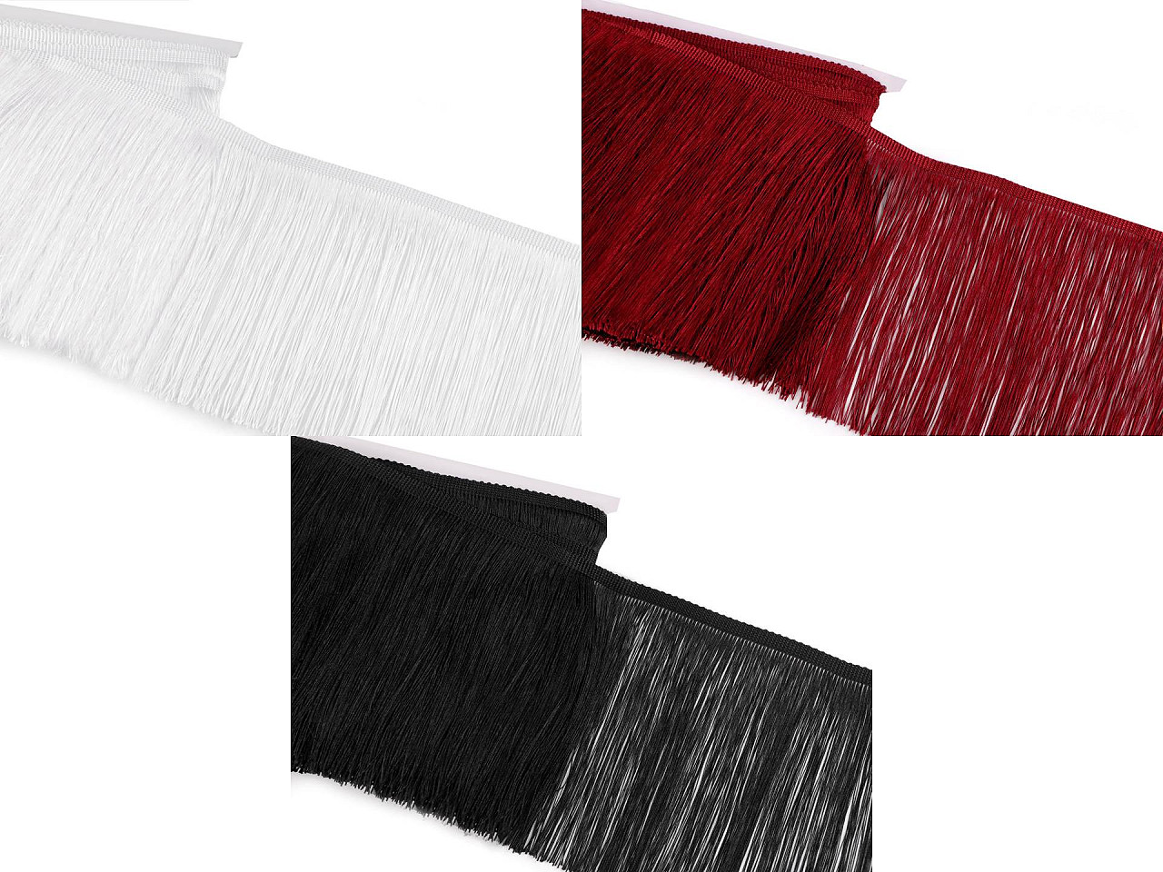 Strapce lesklé šírka 18 cm