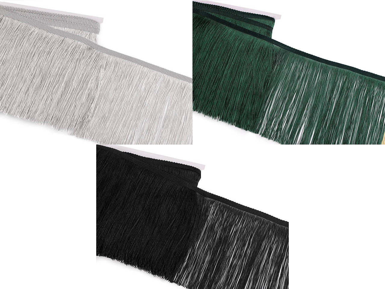 Strapce lesklé šírka 18 cm