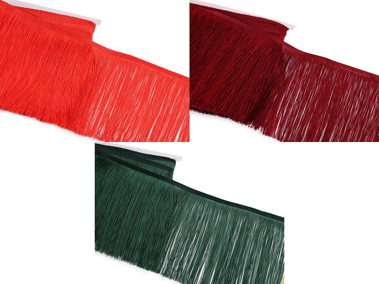 Strapce lesklé šírka 18 cm