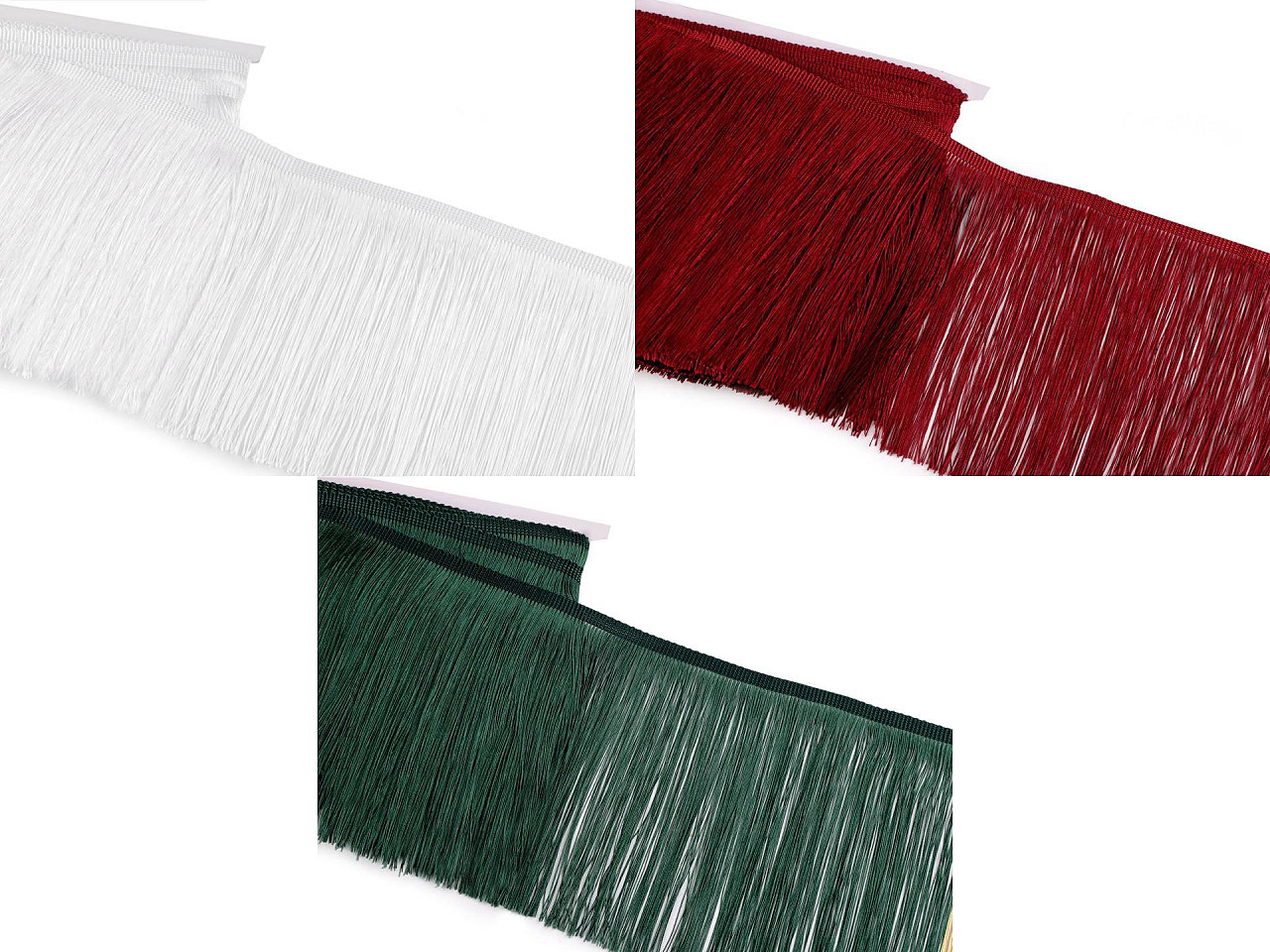 Strapce lesklé šírka 18 cm