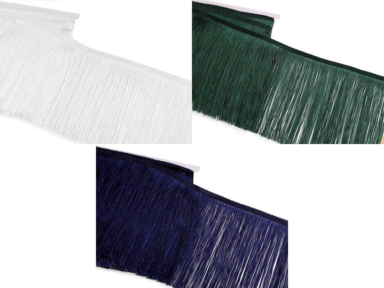 Strapce lesklé šírka 18 cm