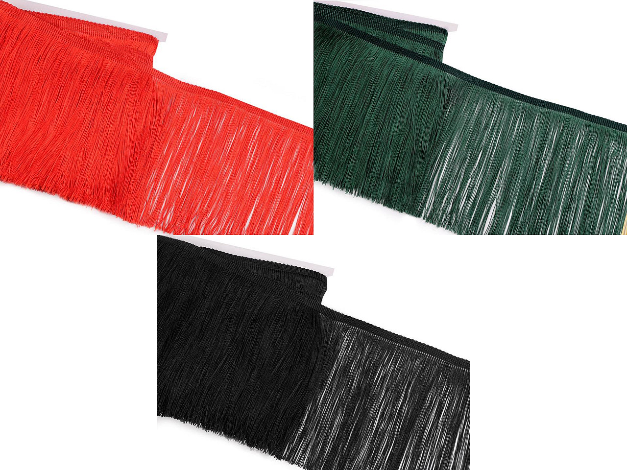 Strapce lesklé šírka 18 cm