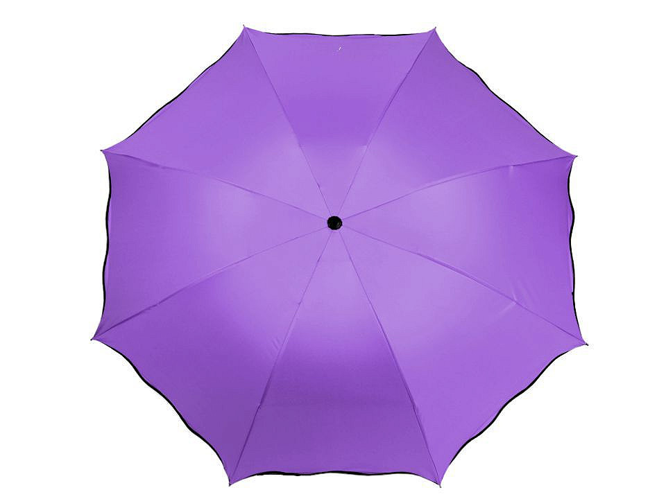 Women's folding umbrella magic, violet, 1 pc