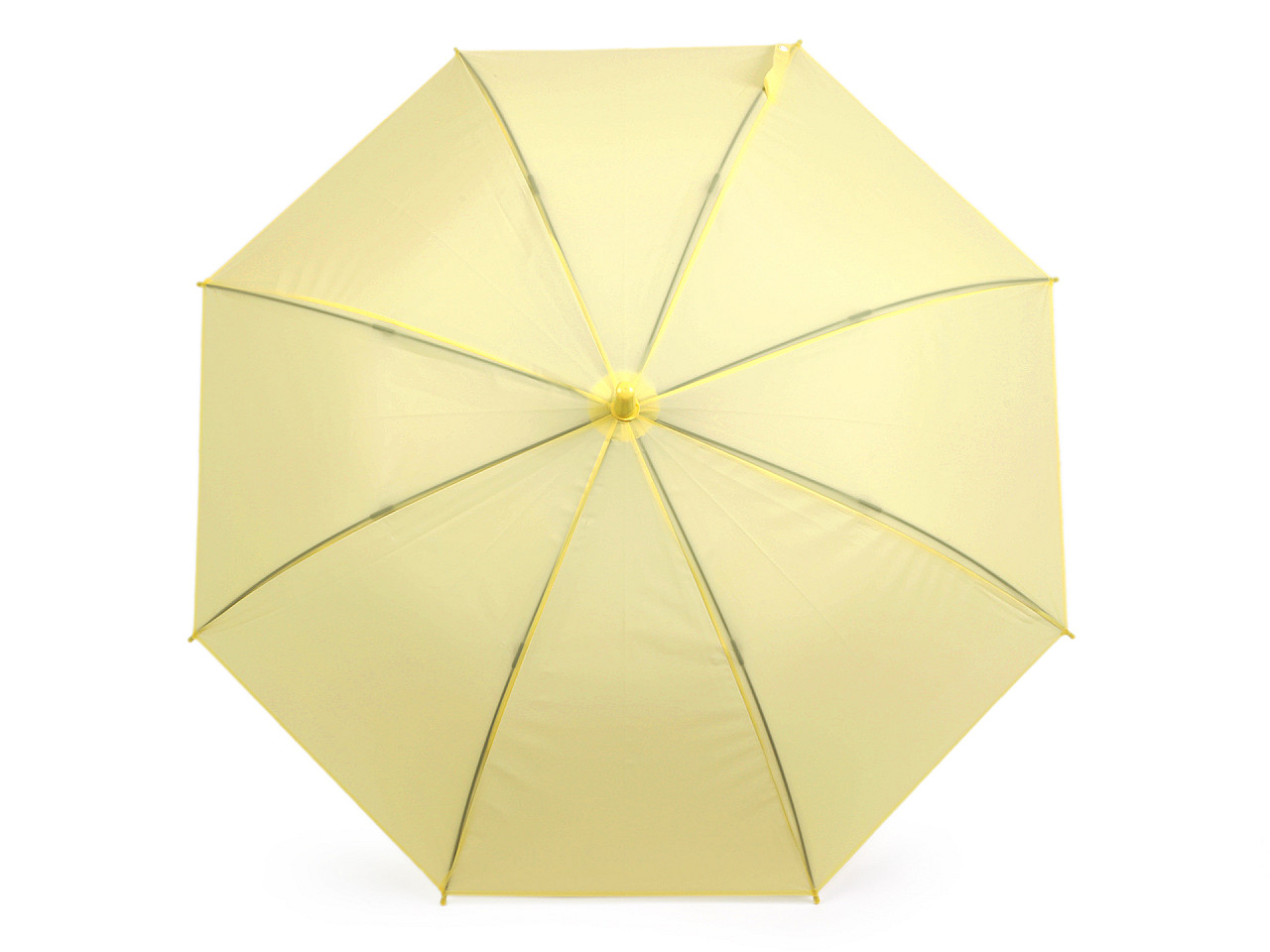 Mädchen-Regenschirm, hellgelb, 1 Stück