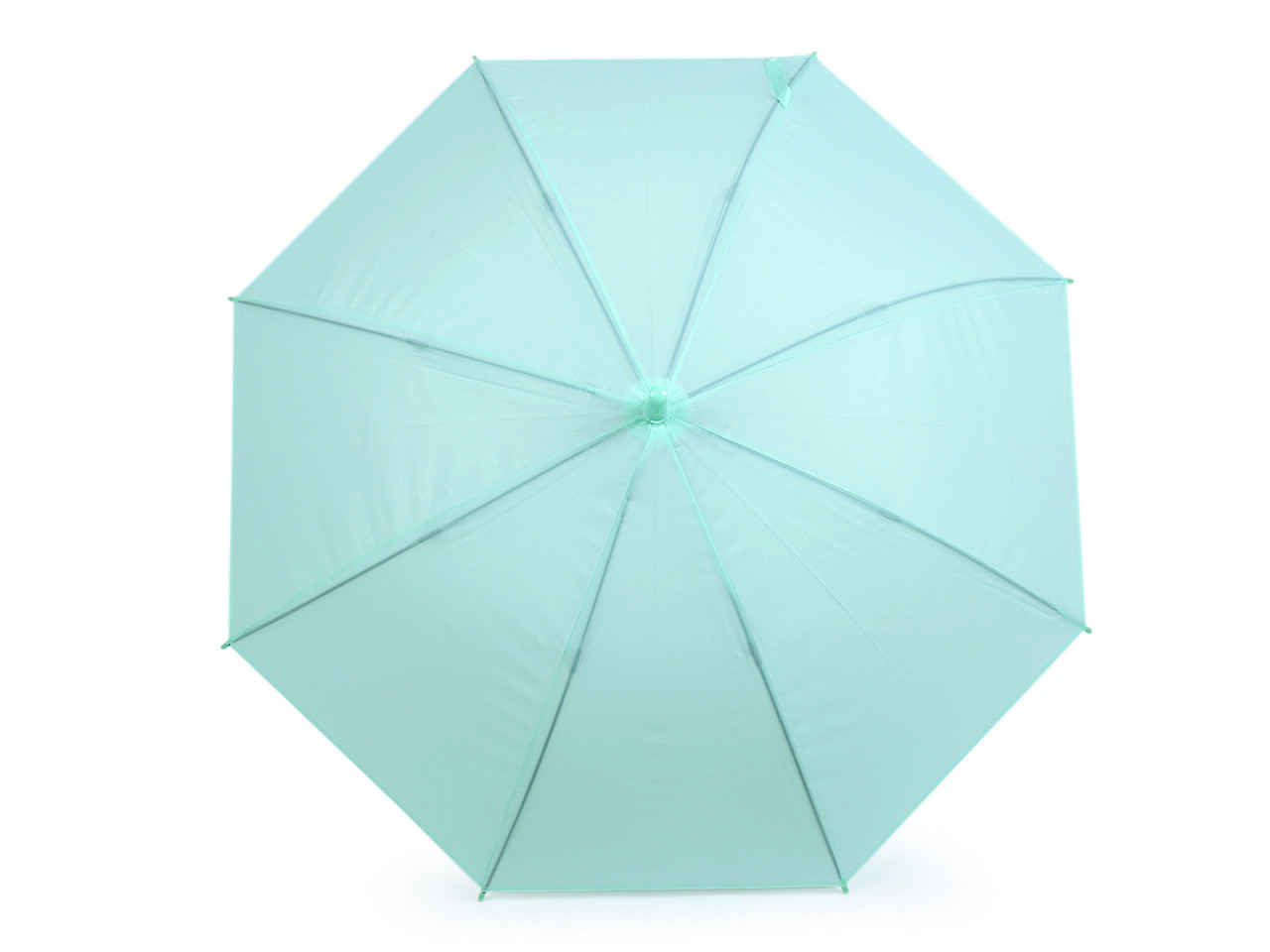 Girls' pop-up umbrella, mint, 1 pc