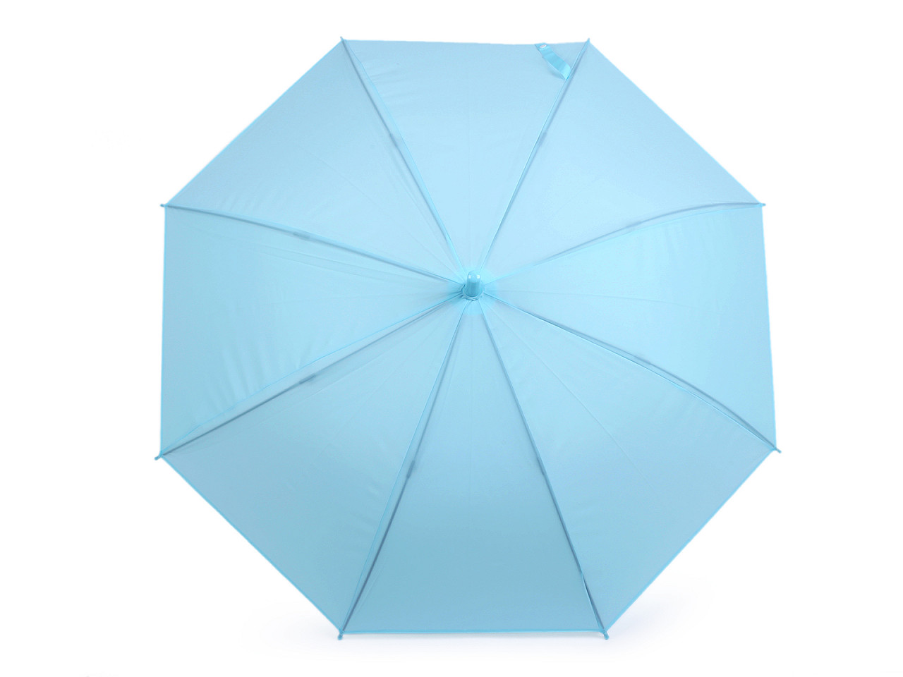 Girls' pop-up umbrella, light blue, 1 pc