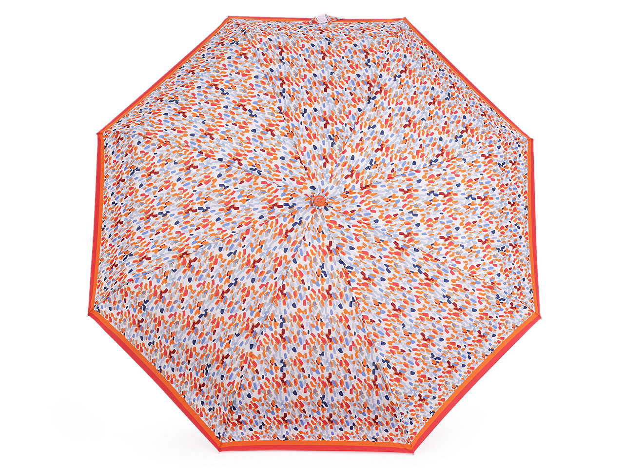 Mini umbrelă pliabilă pentru femei, portocalie, 1 buc
