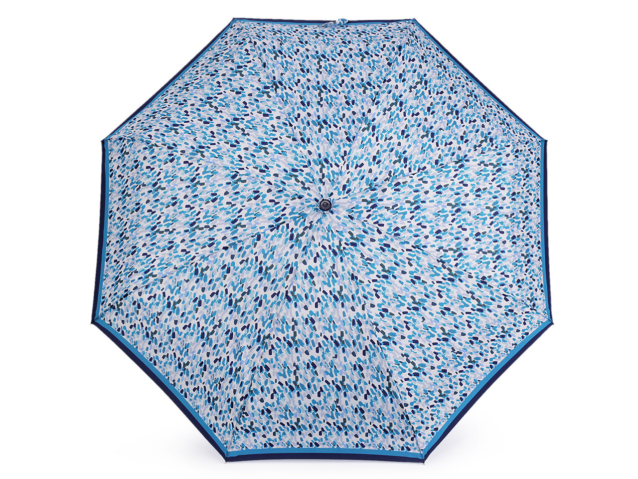 Mini umbrelă pliabilă pentru femei, albastru închis, 1 buc