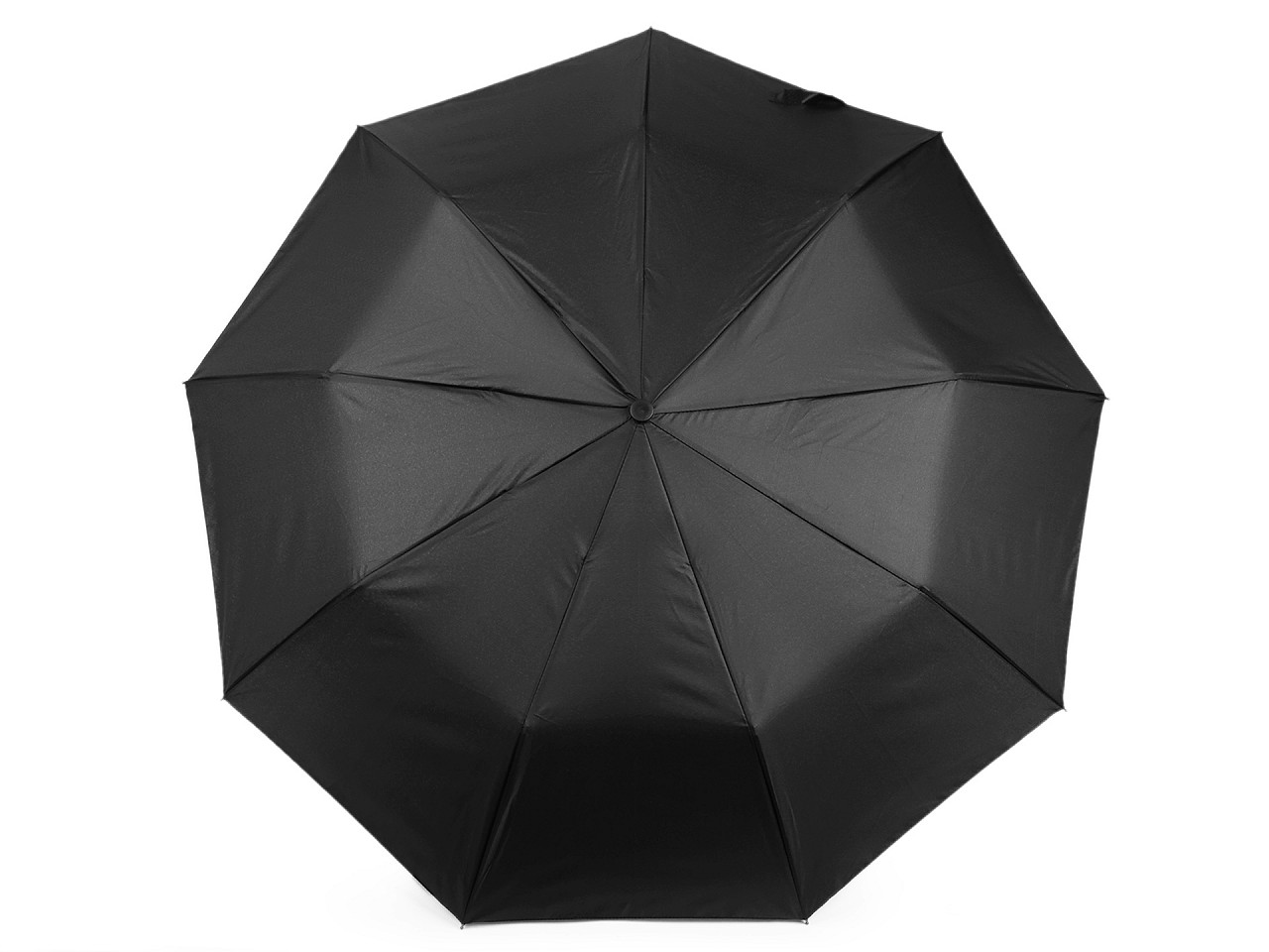 Umbrelă automata pliabilă pentru bărbați, neagră, 1 buc