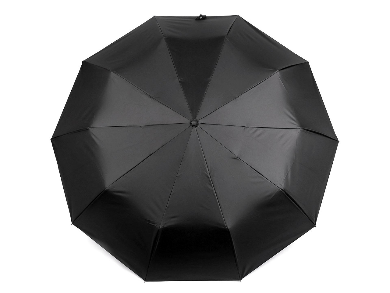 Umbrelă mare automata pliabilă, neagră, 1 buc