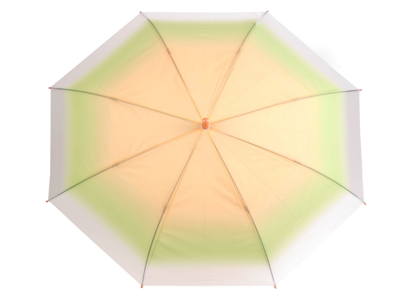 Damen-Automatik-Regenschirm Ombré, Lachs hell, 1 Stück