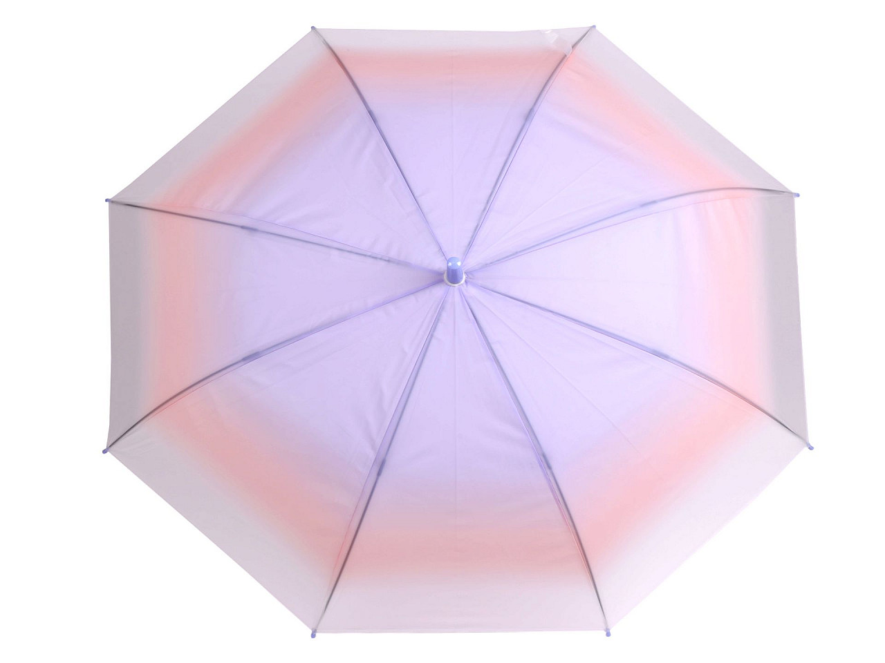 Umbrelă de damă cu deschidere automată, ombre, violet deschis, 1 buc