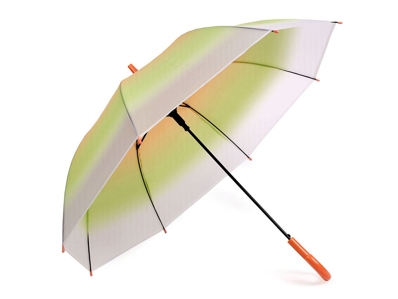 Umbrelă de damă cu deschidere automată, ombré, mentă, 1 buc