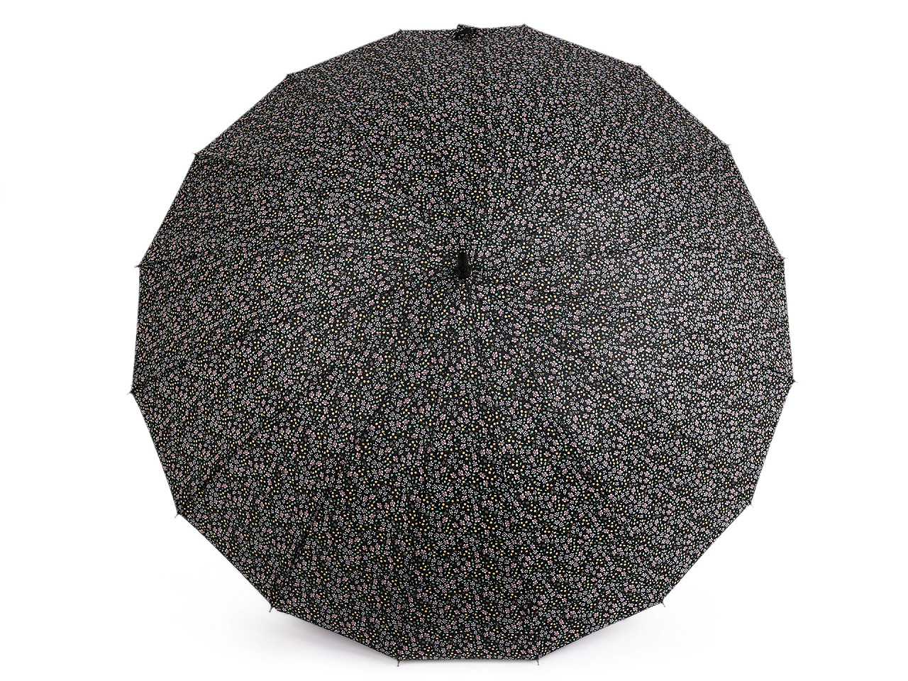 Umbrelă de damă, neagră, 1 buc