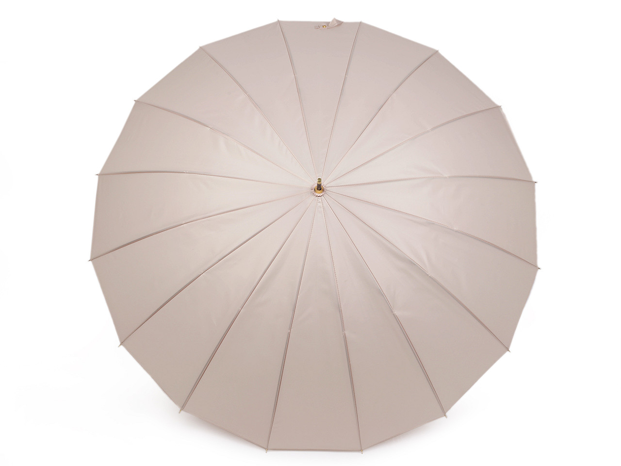 Damen-Automatik-Regenschirm, hellbeige, 1 Stück