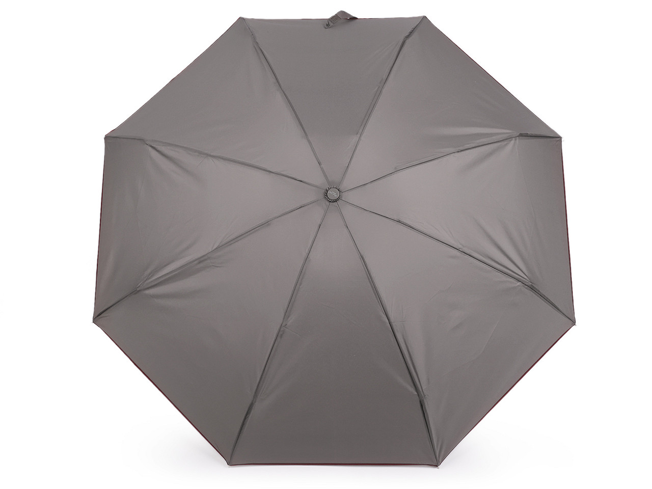 Mini umbrelă pliabilă pentru femei, gri, 1 buc