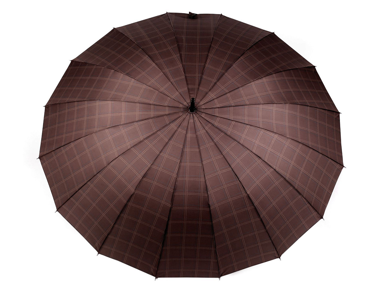 Large family pop-up umbrella, brown, 1 pc