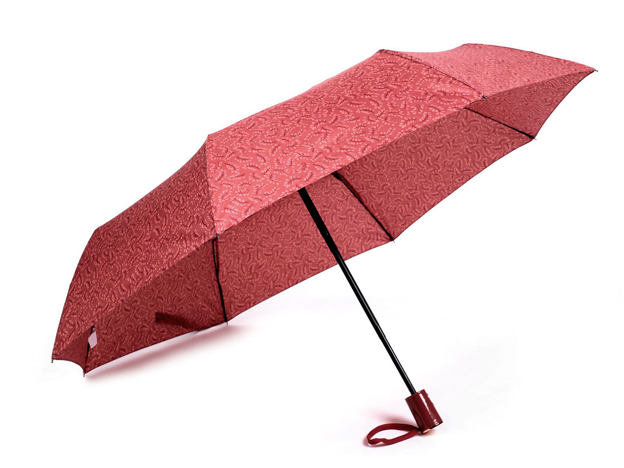 Ladies folding umbrella, old pink, 1 pc