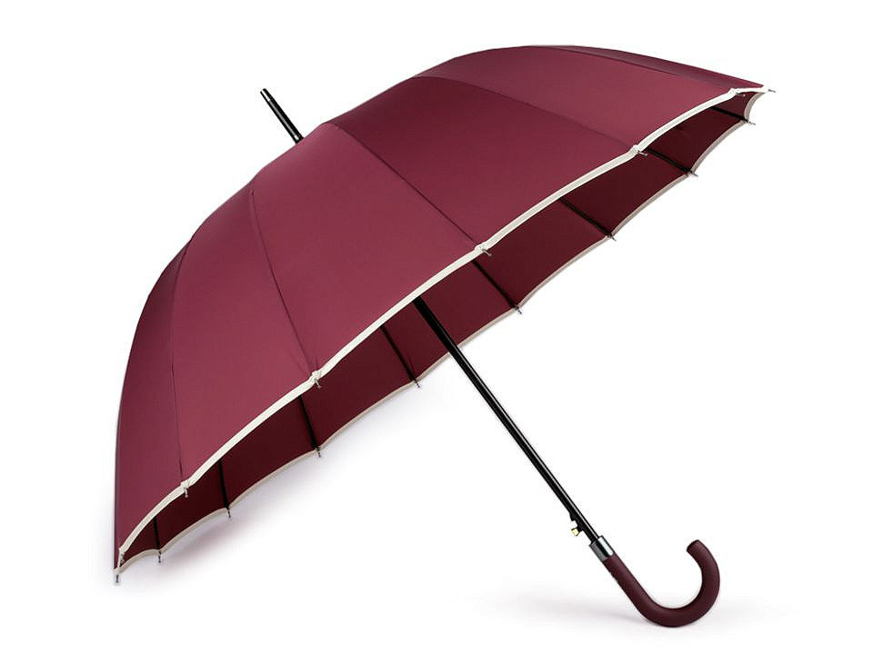 Large family umbrella, brown, 1 pc