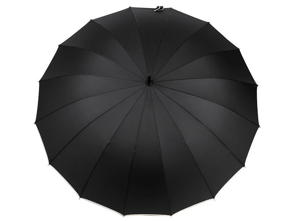 Umbrelă mare de familie, neagră, 1 buc