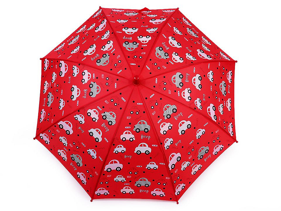 Kinderregenschirm magische, Autos, rot, 1 Stk.