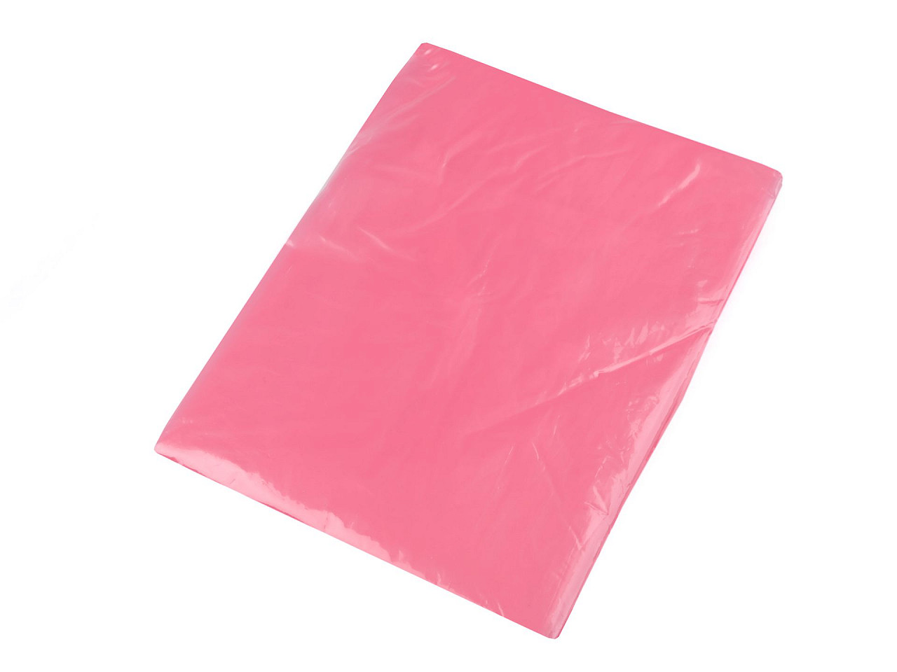 Regenmantel für Erwachsene einfarbig, rosa, 1 Stück
