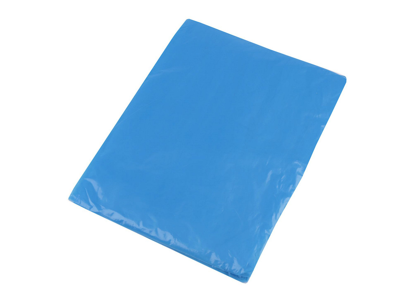 Regenmantel für Erwachsene einfarbig, blau, 1 Stück