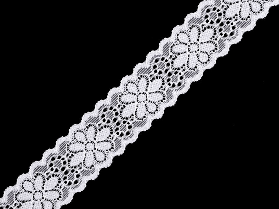 Elastická čipka šírka 30 mm