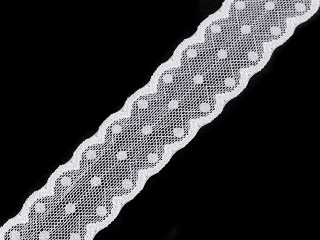 Elastická čipka / vsadka šírka 30 mm