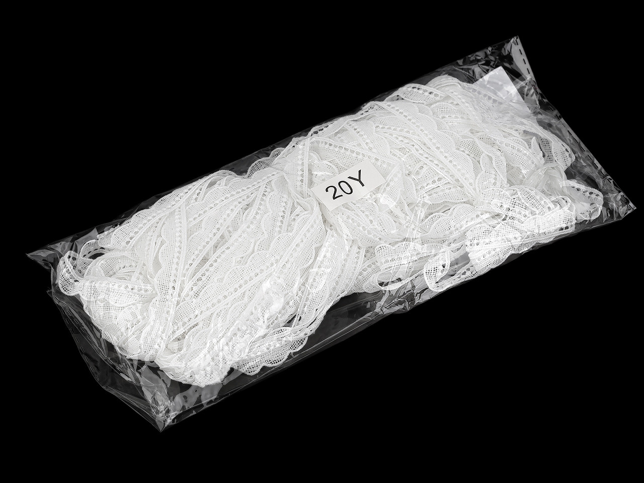Vzdušná krajka šíře 11; 15 mm, střední, 1 (11 mm) Off White