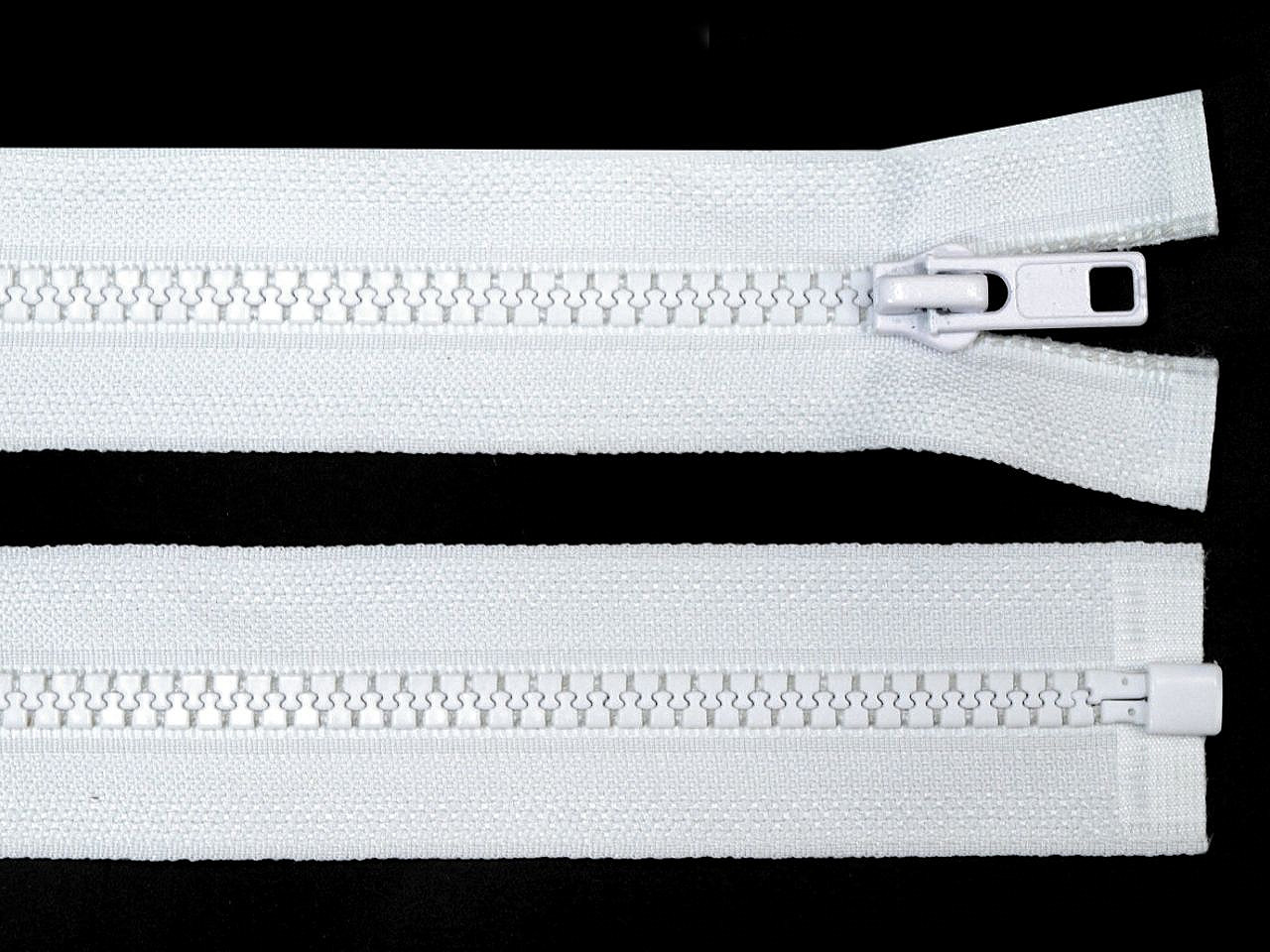 Kostený zips No 5 dĺžka 60 cm bundový