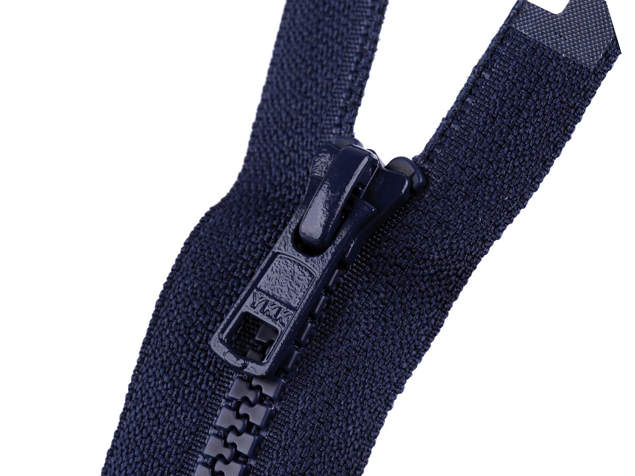 Kostený zips YKK No 5 dĺžka 65 cm bundový