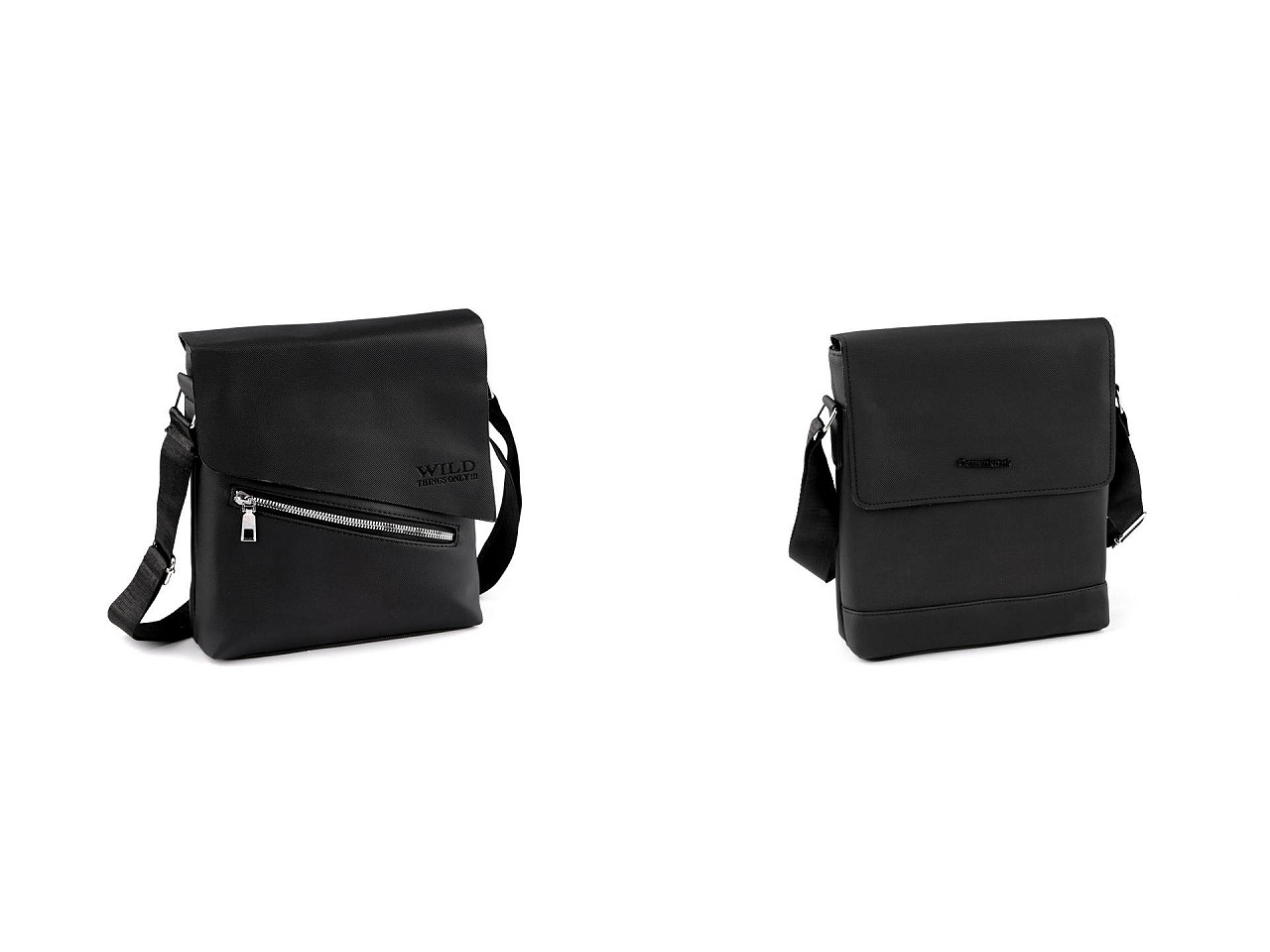 Pánská taška crossbody, střední, 4 černá