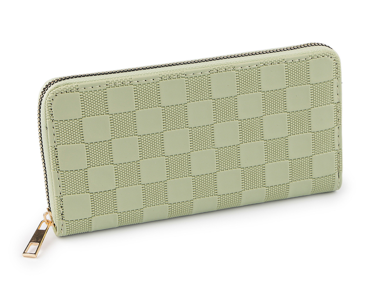 Dámská peněženka 10x19 cm, velké, 4 modrá pomněnková