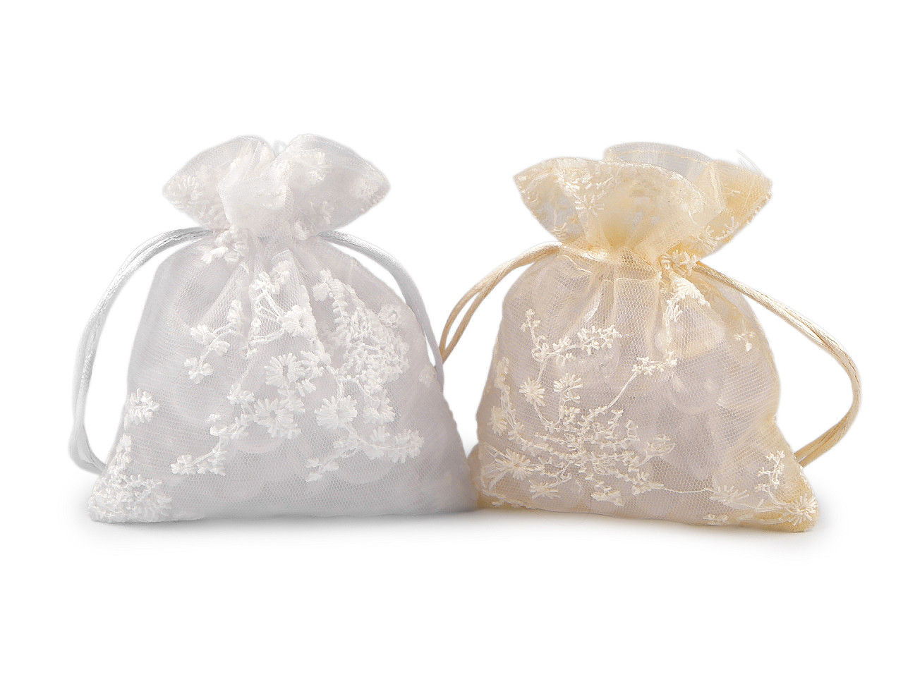 Darčekové vrecúško vyšívané 10x13 cm