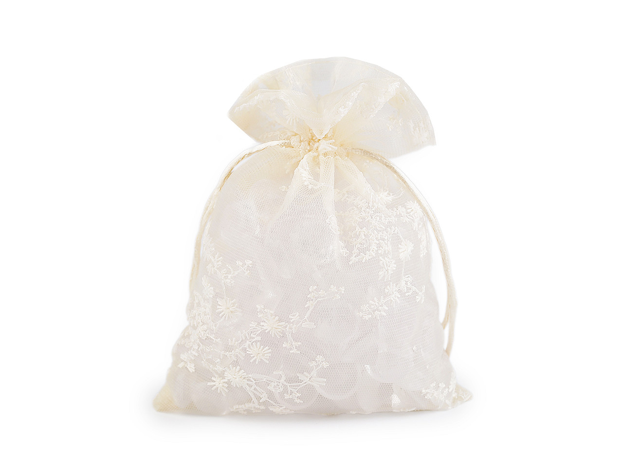 Darčekové vrecúško vyšívané 13x18 cm