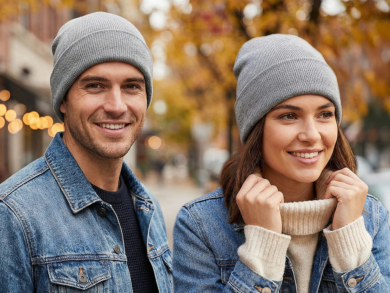 Zimní čepice unisex, malé, 2 šedá