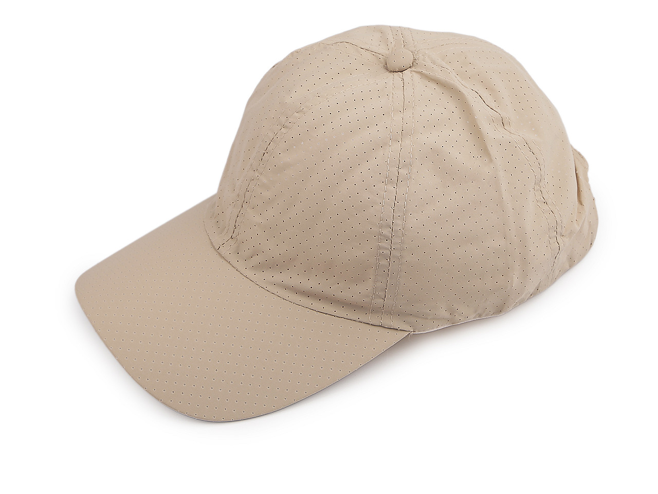 Letní kšiltovka perforovaná unisex, střední, 7 šedá