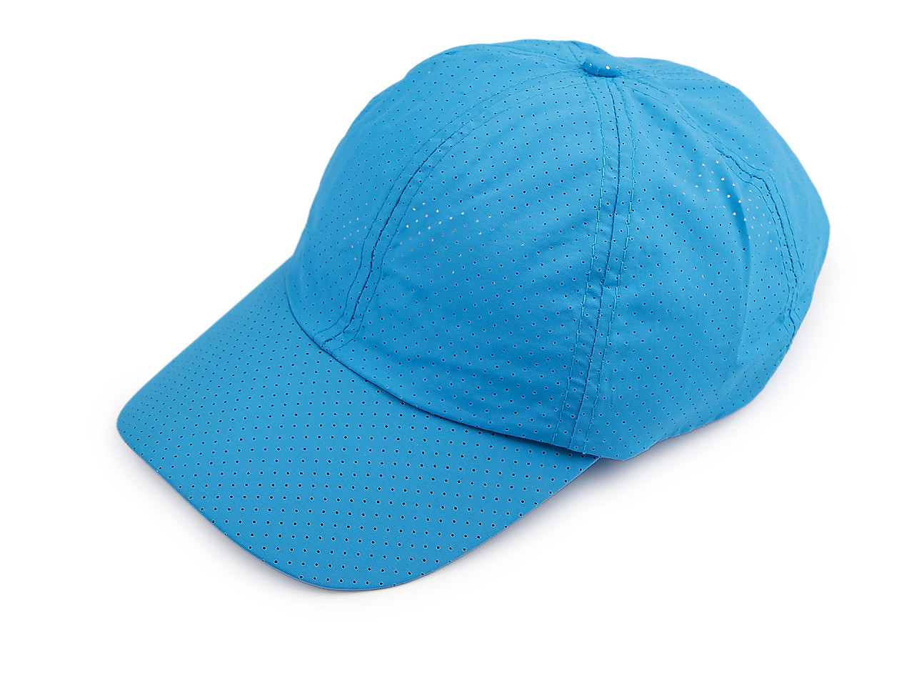 Letní kšiltovka perforovaná unisex, střední, 7 šedá