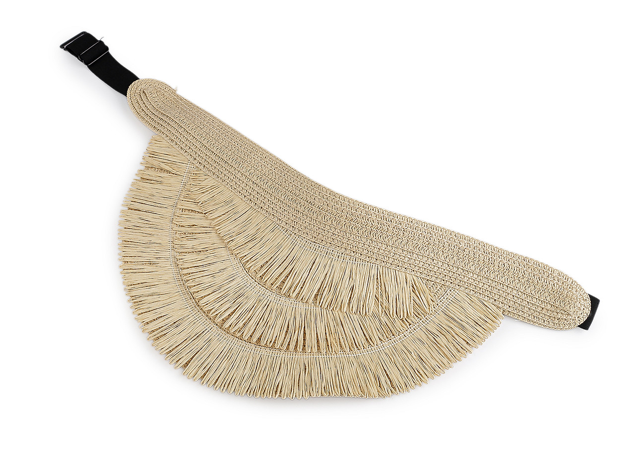 Dámský letní kšilt, velké, 3 pudrová