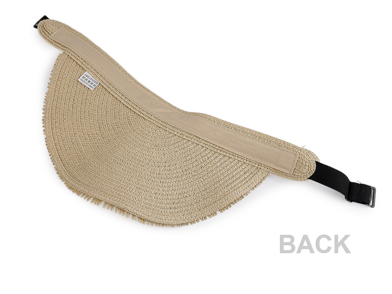 Dámský letní kšilt, velké, 3 pudrová