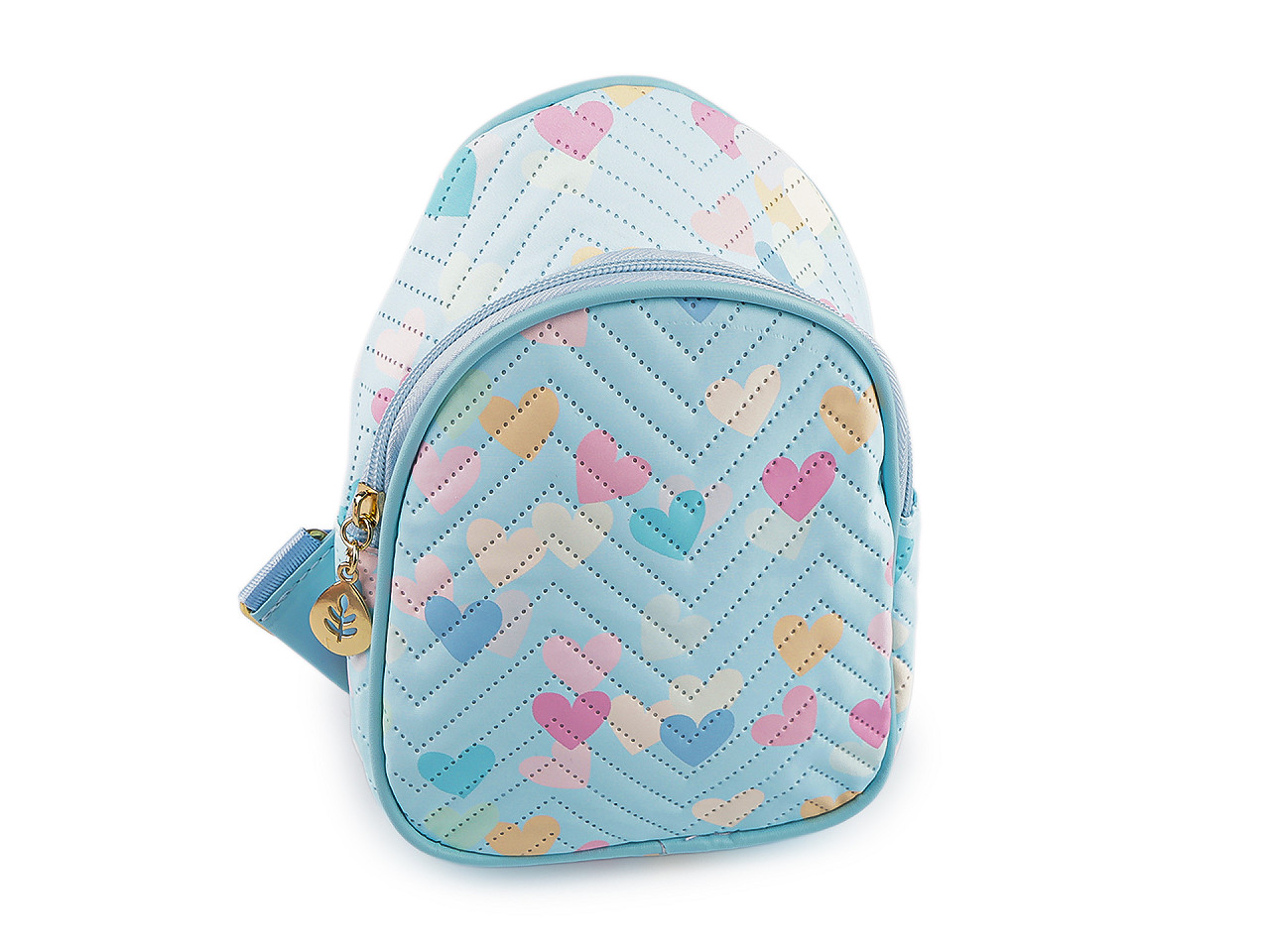 Dětský batoh crossbody 16x21 cm, velké, 1 růžová sv.
