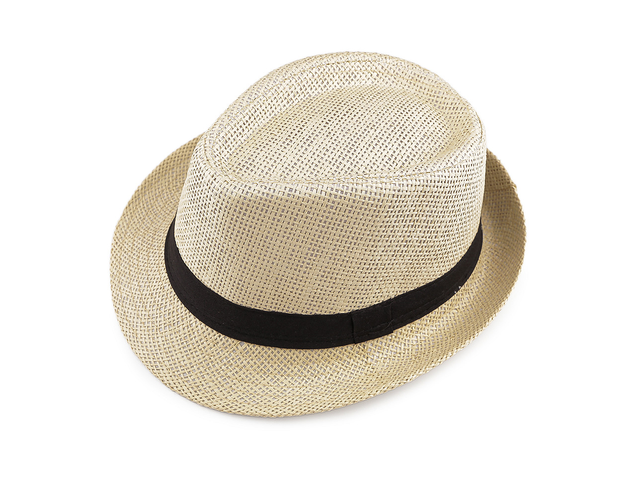 Letní klobouk / slamák unisex, velké, 1 bílá
