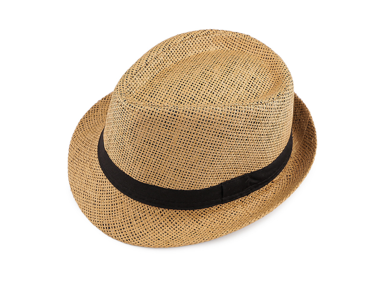 Letní klobouk / slamák unisex, velké, 1 bílá