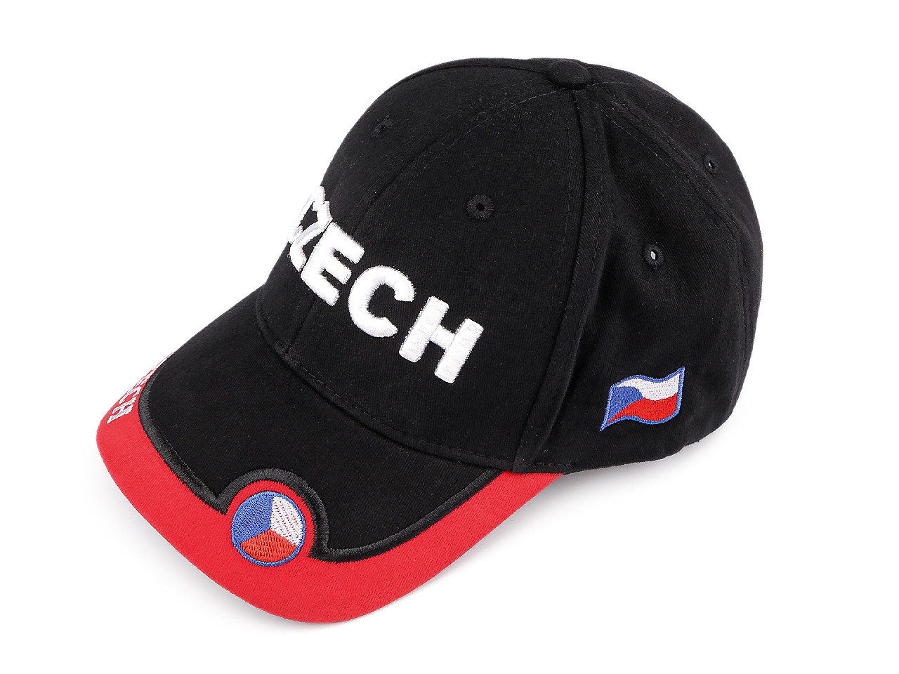 Bavlněná kšiltovka CZECH unisex, střední, 5 šedá hematit