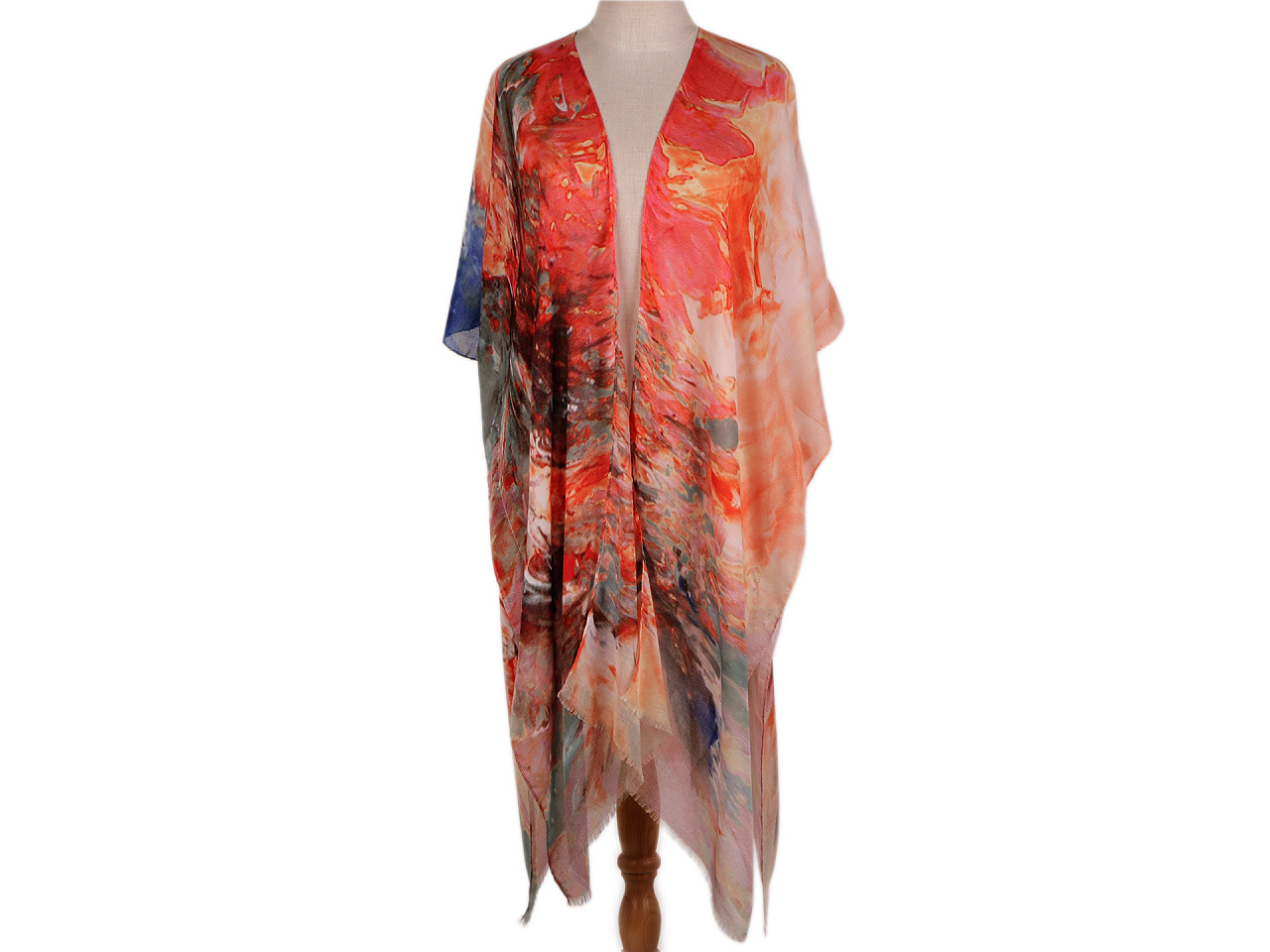 Plážové kimono na plavky, velké, 3 multikolor