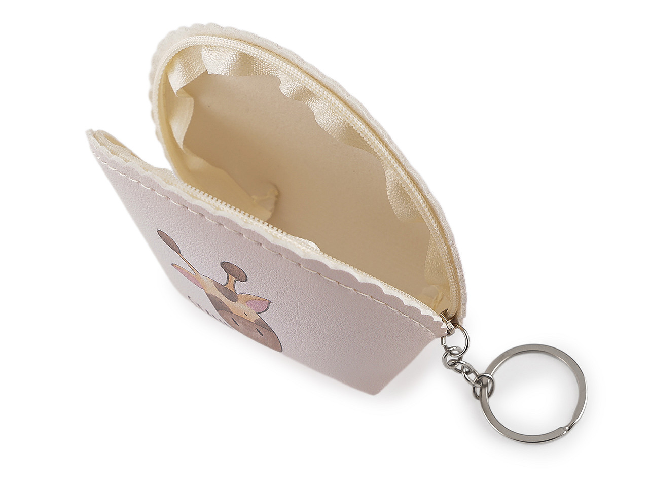 Pouzdro / klíčenka / peněženka 12x9,5 cm, střední, 2 fialová nejsvětlejší
