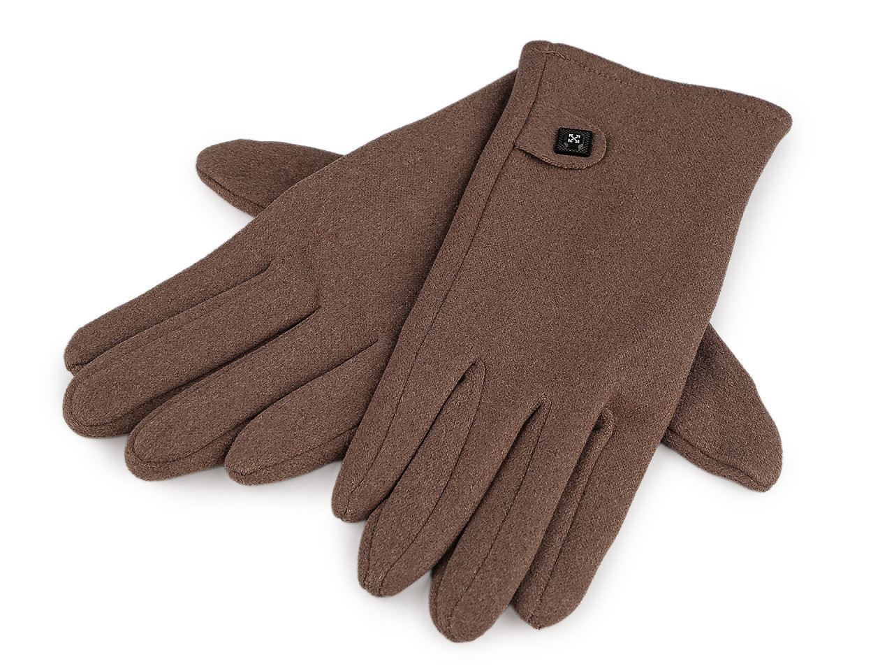 Rukavice přechodní dotykové unisex, malé, 2 šedá