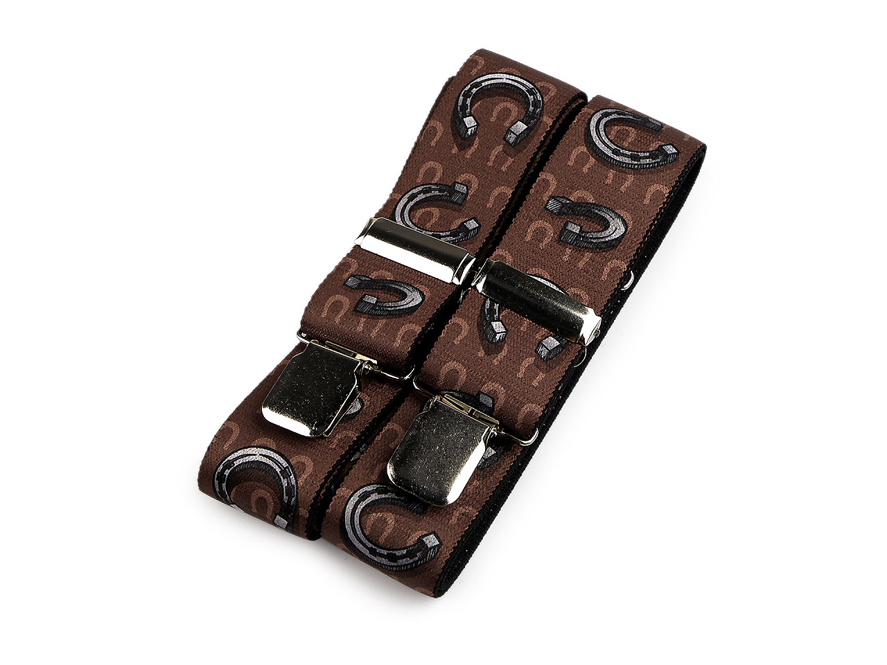 Šle koně, podkovy šíře 4 cm délka 120 cm, střední, 2 béžová podkova